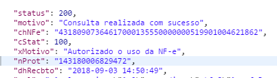 rejeição 852 json 4